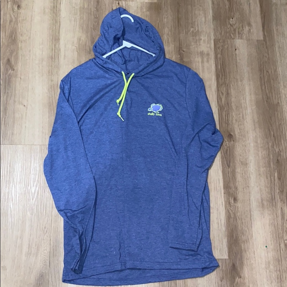 NWOT Shelly Cove Hooded Long Sleeve